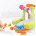 Toy Multifunctional Keyboard Drum Microphone MusicWith Sound